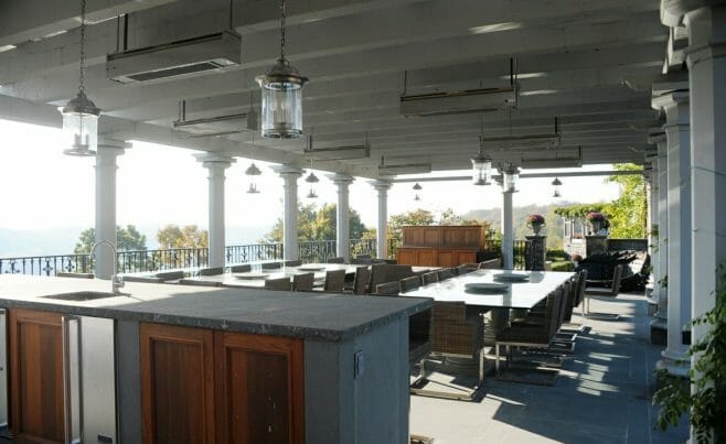 Timber Outdoor Dining Area