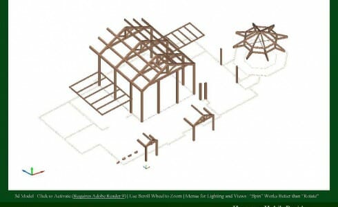 3D Model of the Hostetter-Habib Residence