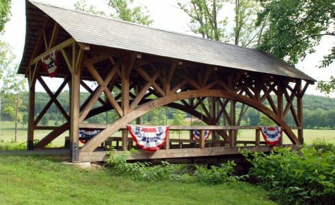 Timber Frame Bridge