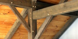 Principle Purlin with Rafters & Tie