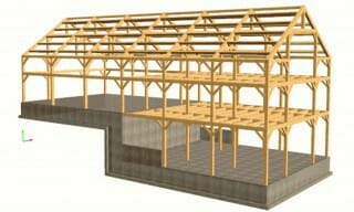 Timber Frame Design, Fabrication, Assembly and Erection.