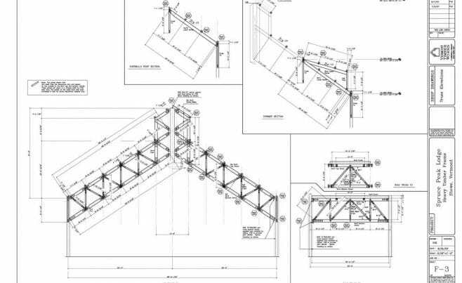 Girder Truss Timber Frame Plan