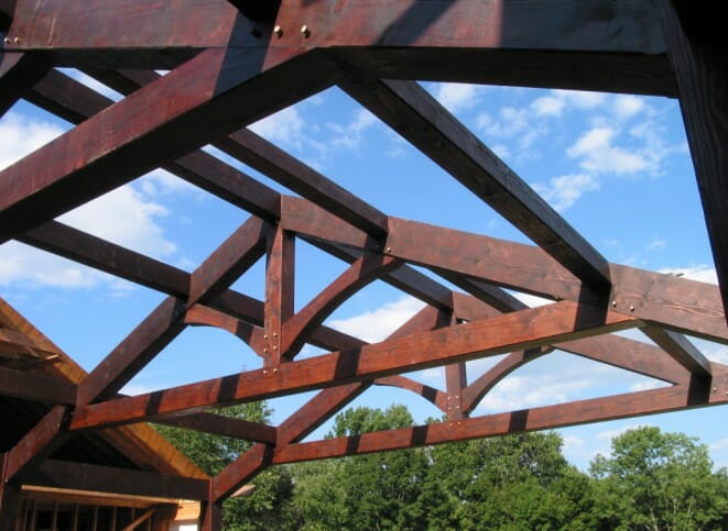 Modified King Post Trusses