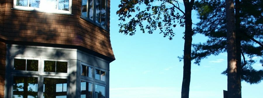 Timber Details In An Adirondack Style Home