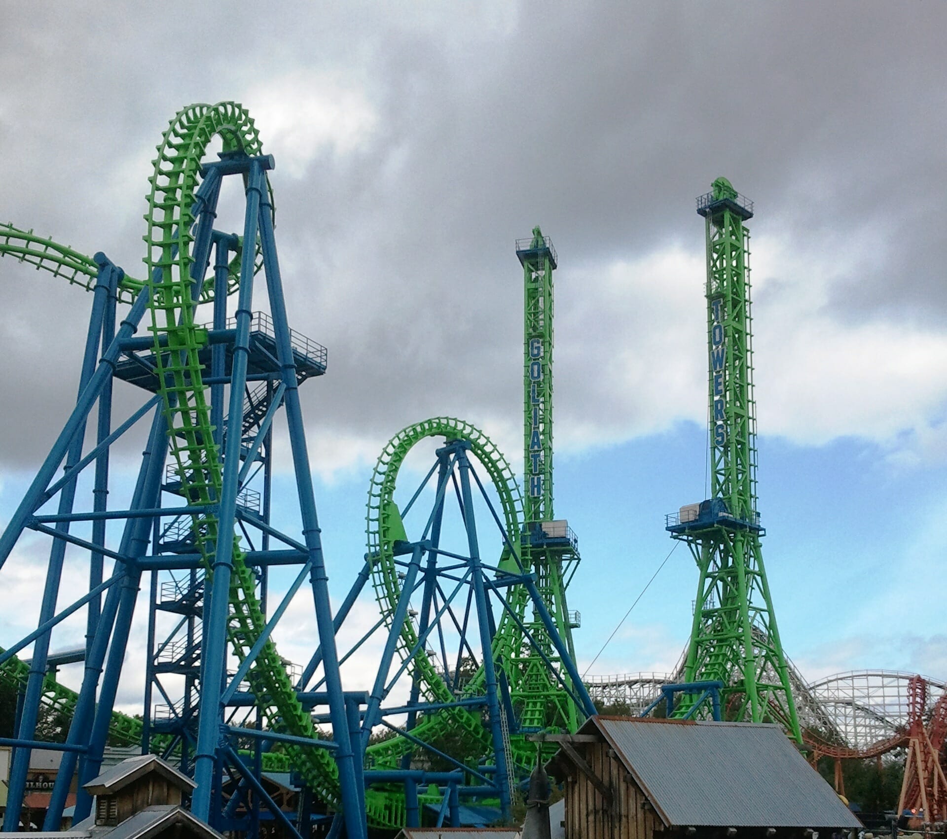 Goliath Towers Rollercoaster
