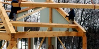 How long does it take to erect one of your timber frames?