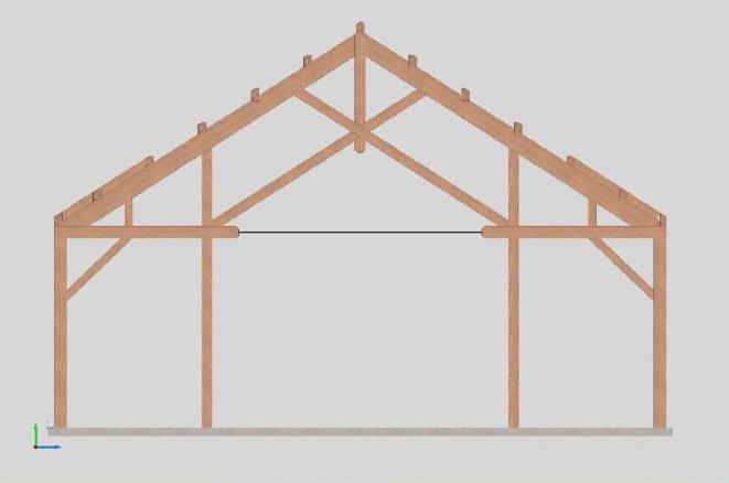 Truss Design for the Eagle Mt Event Barn