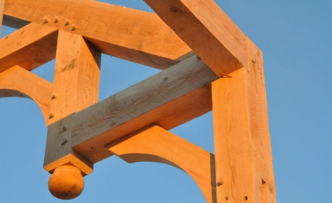 Arched Timber Braces