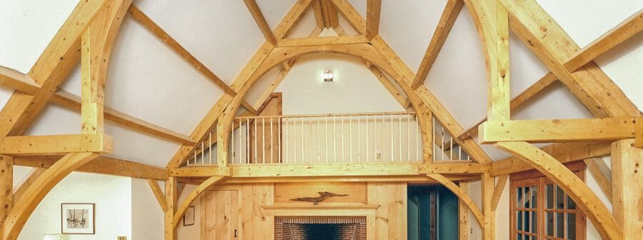 Hammer Beam Trusses in the Breed Estate