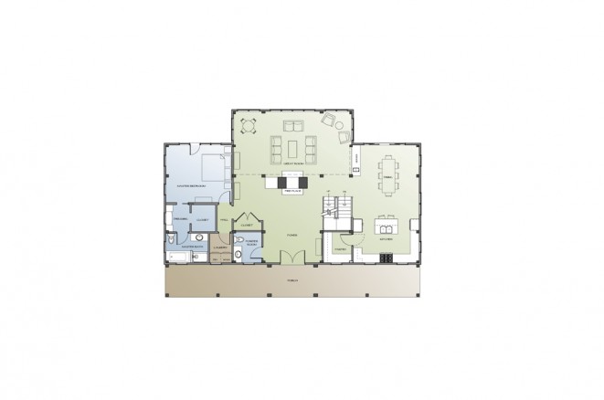 Bonin Architects_Farmhouse_1st Floor Plan