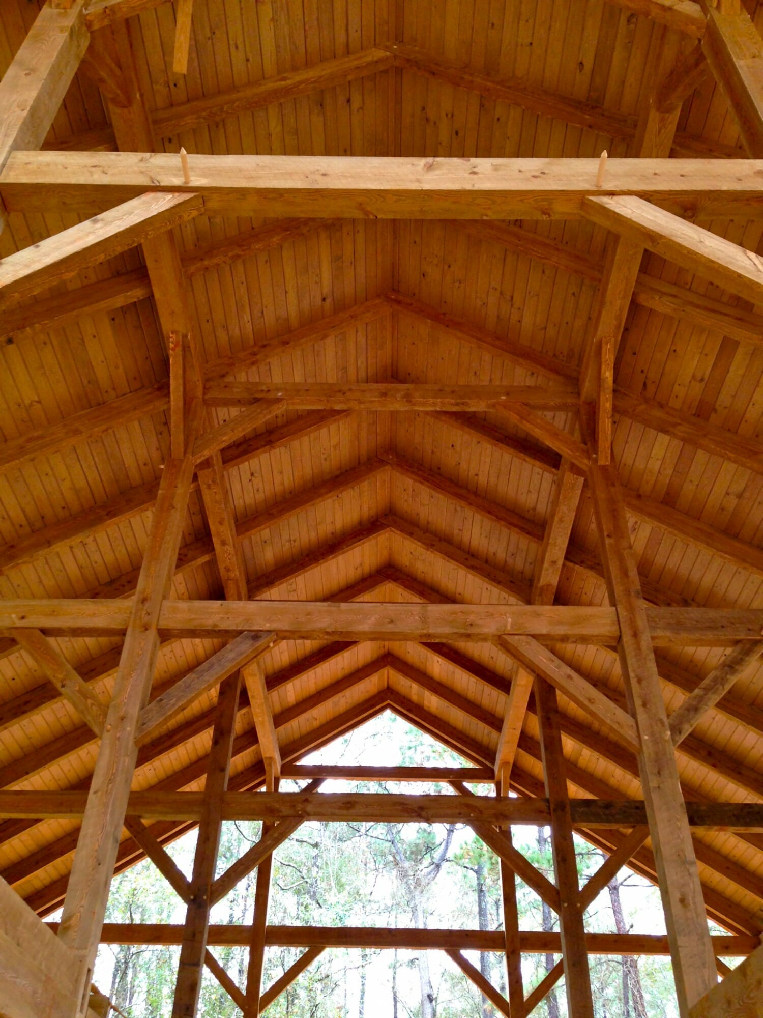 Horse Barn Framing | Vermont Timber Works