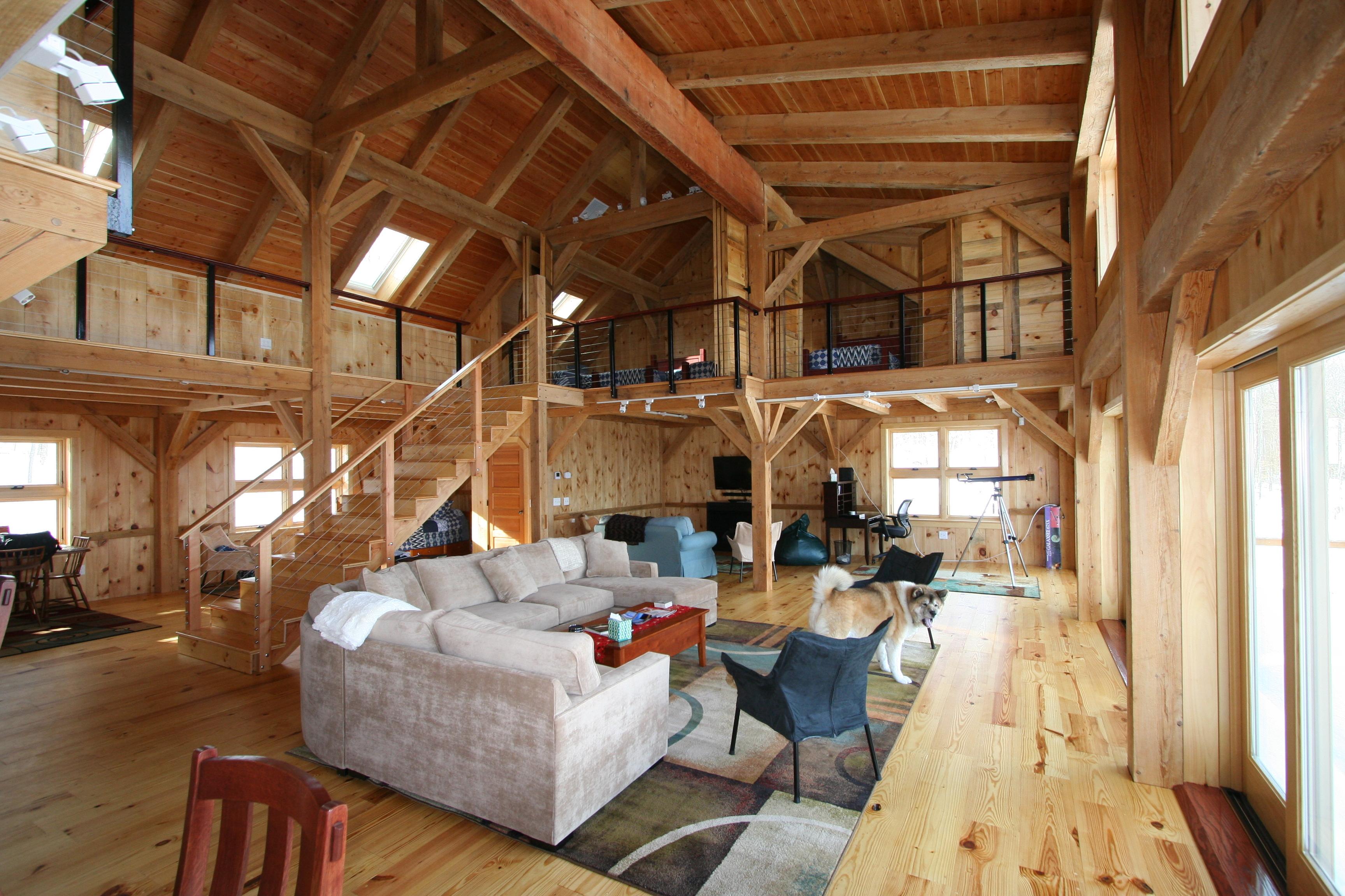 Mortise & Tenon Joined Barn | Timber Frame