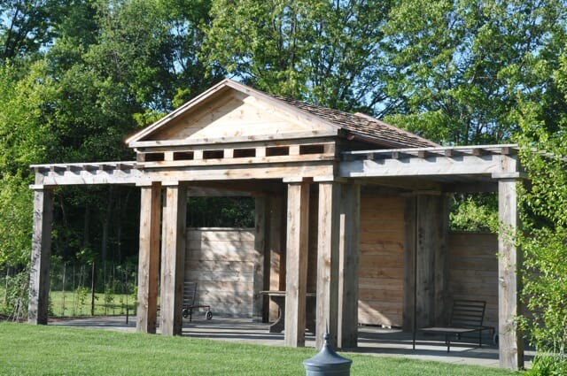 McCarthy Pool Pavilion Weathered Hemlock