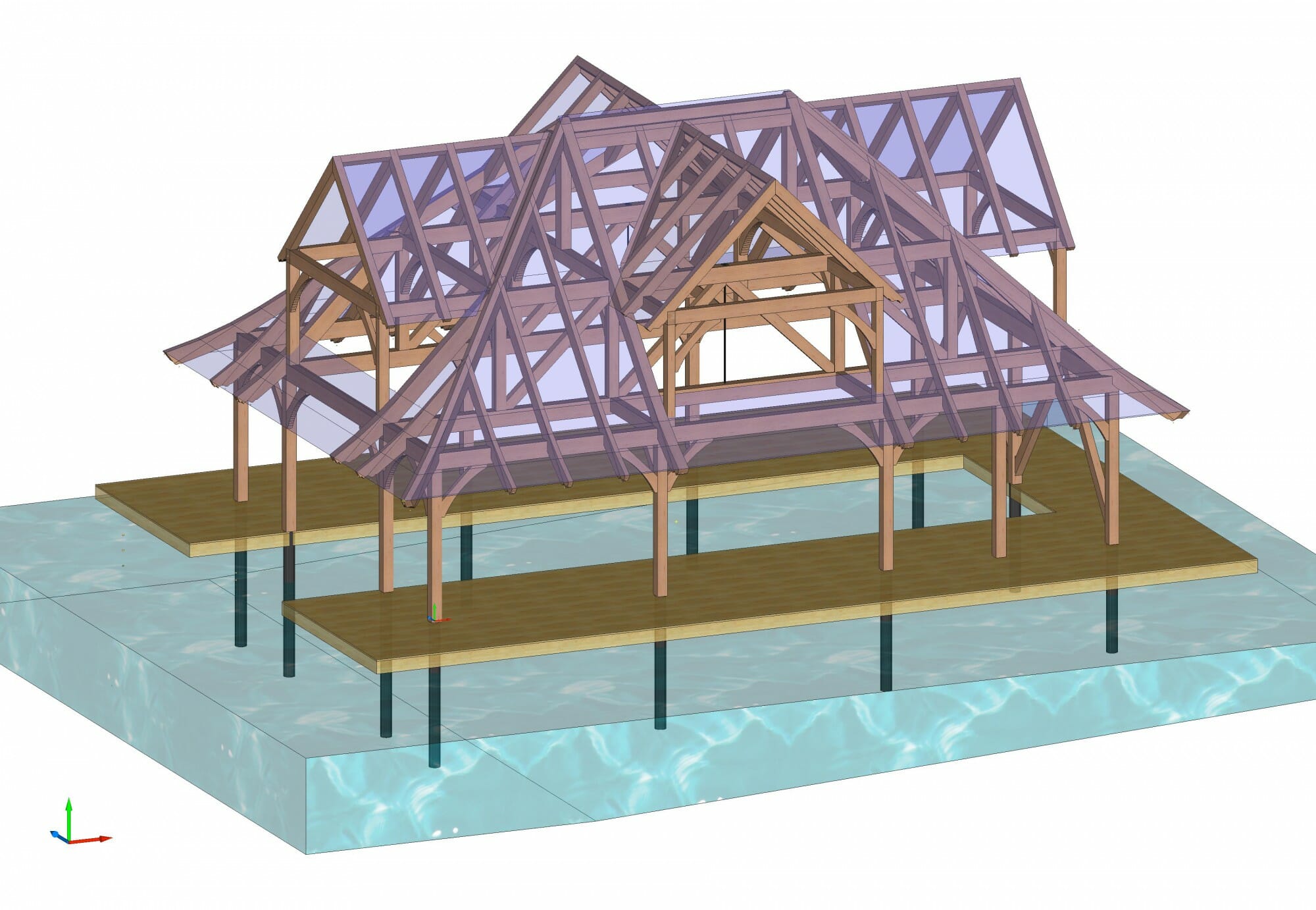 V2 MacPherson Boathouse Dormers Iso 3d