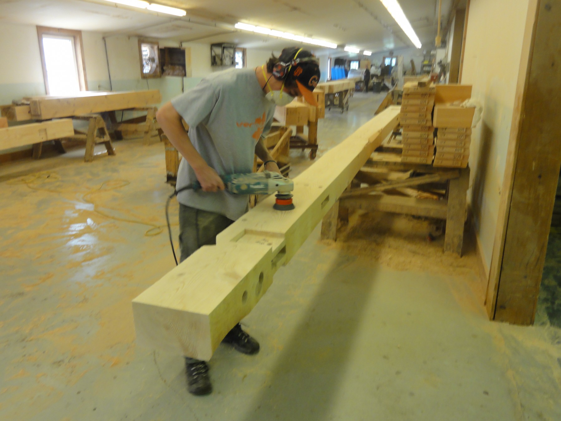 Power tools for timber framing or post and beam construction