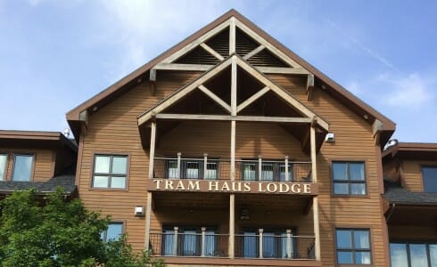 heavy timber construction jay peak timber frame balcony