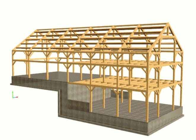 Timber Frame  Design  Post  and Beam Design 