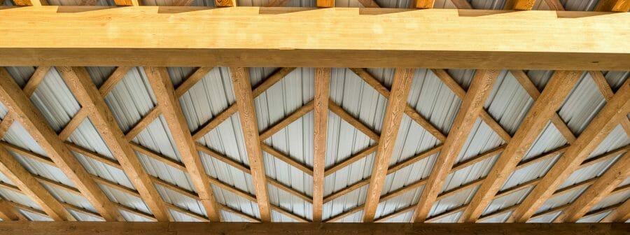 Post and Beam Joinery on a Timber Storage Shed