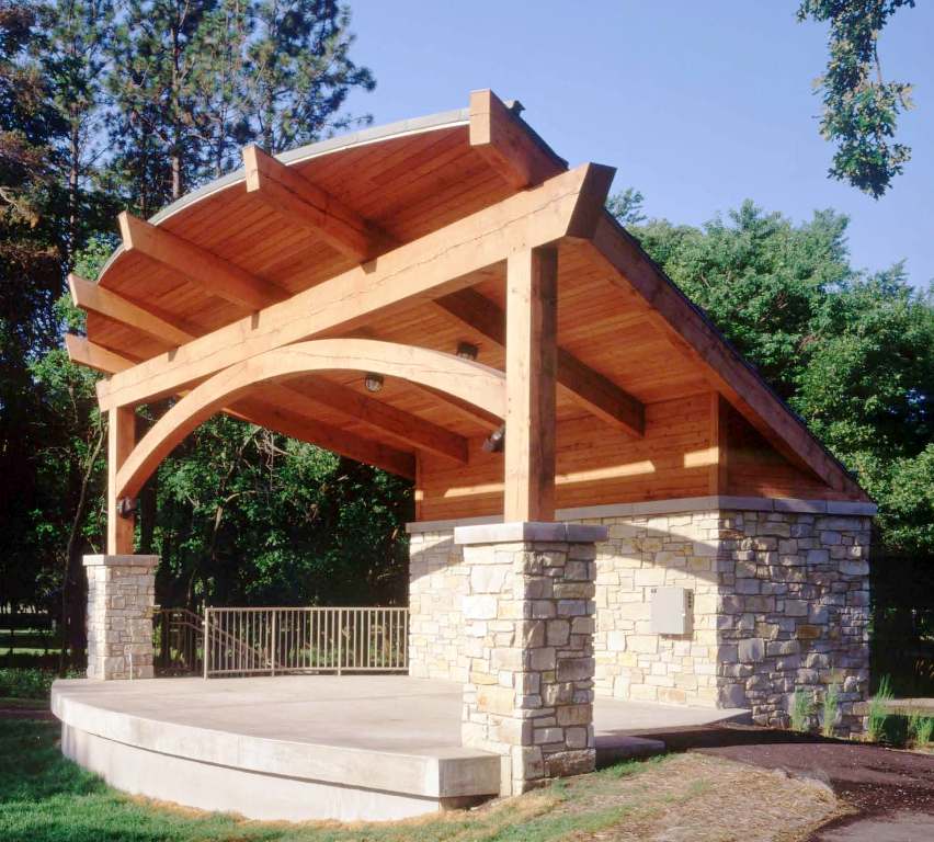 pavilion timber frame