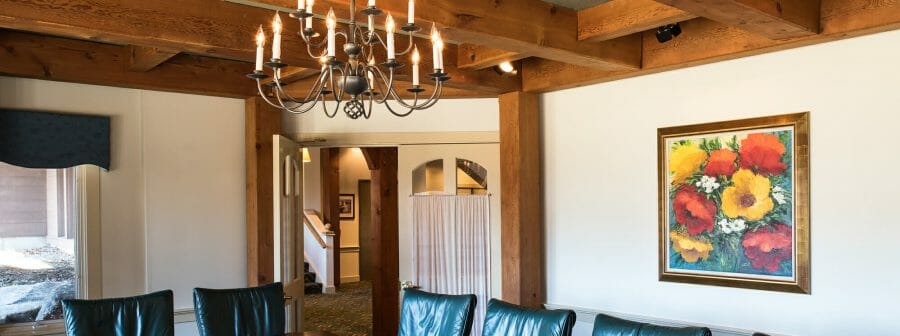 Exposed Beams in Von Trapp Family Lodge