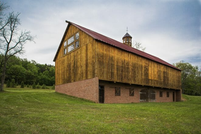 Exterior Of Rich Barn in PA