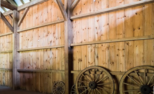 Interior of Rich Barn in PA