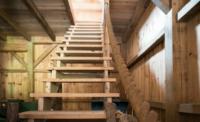 Interior of Rich Barn in PA