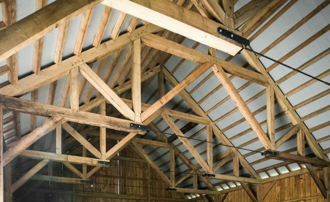 Interior Of Rich Barn in PA