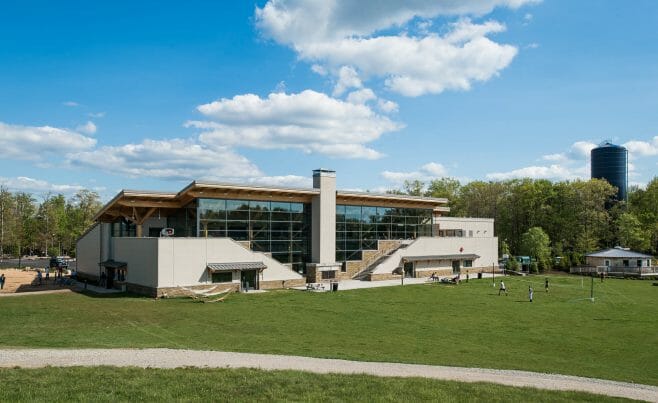 Exterior of the Nemacolin Woodland Ski Resort