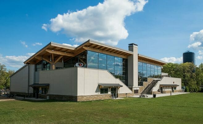 Exterior of the Nemacolin Woodland Ski Resort