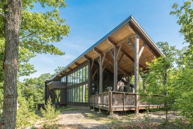 Exterior of the Shenandoah Visitors Center