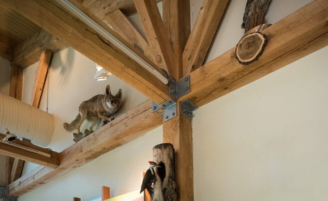 Interior of the Shenandoah State Park Visitors Center