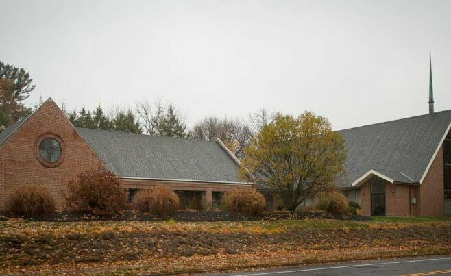 Exterior of Westminster Presbyterian Church