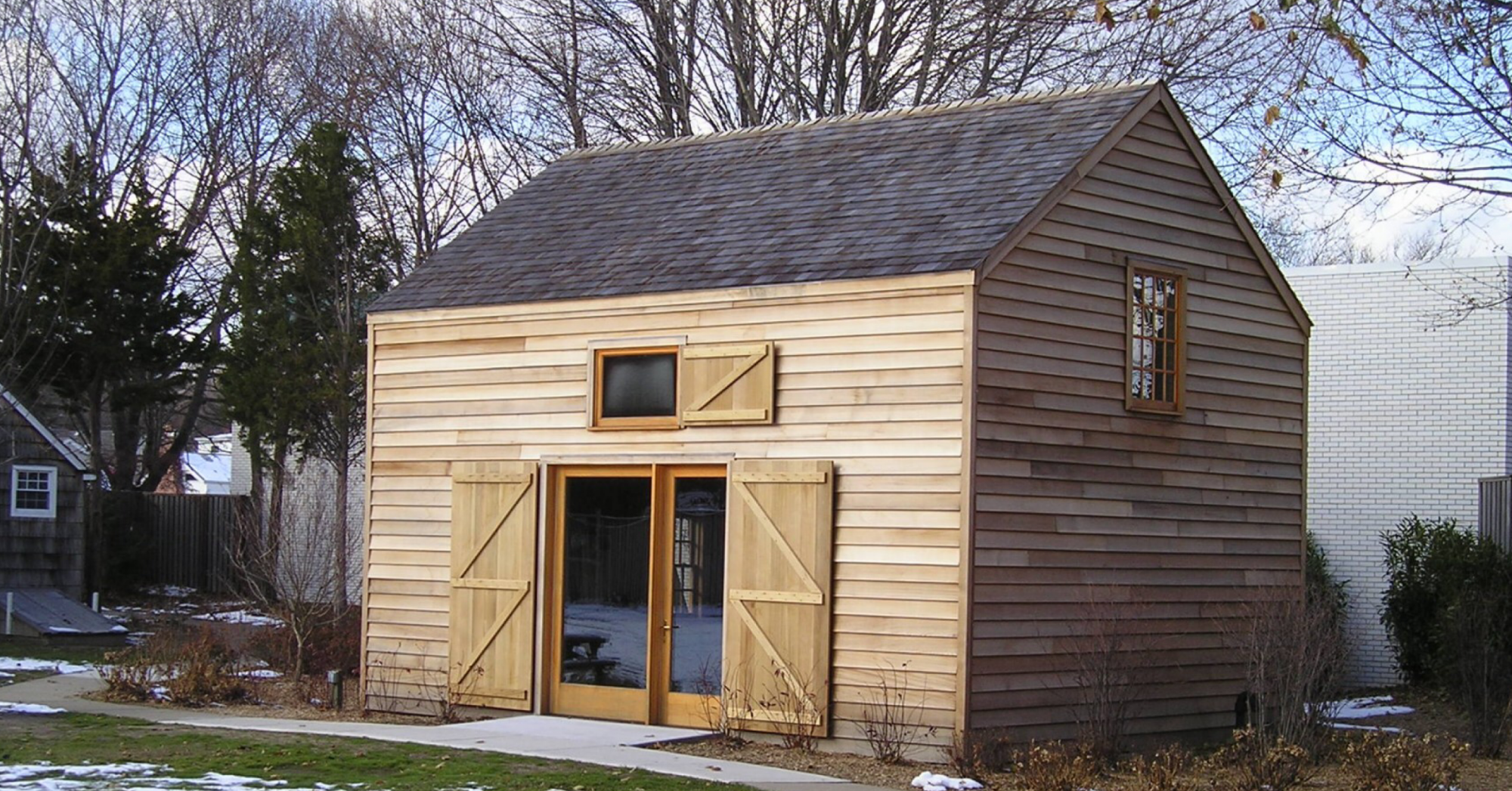 Traditional Barn in NY. Walt Whitman style barn.