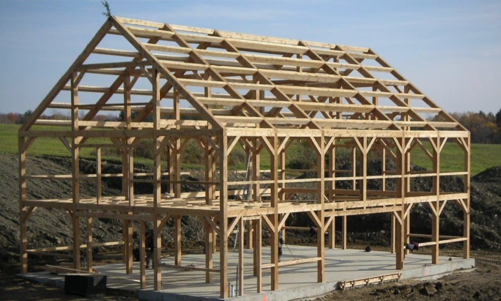 Large Storage Timber Frame Barn