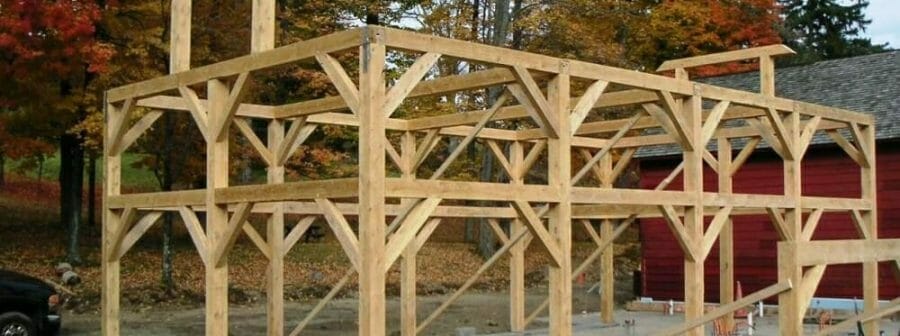 Post and Beam Timber Barn