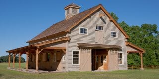 Timber Frame Carolina Horse Barn