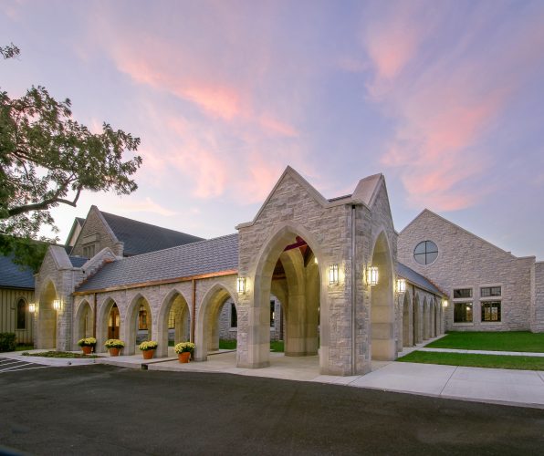 Exterior of Grace Episcopal Church