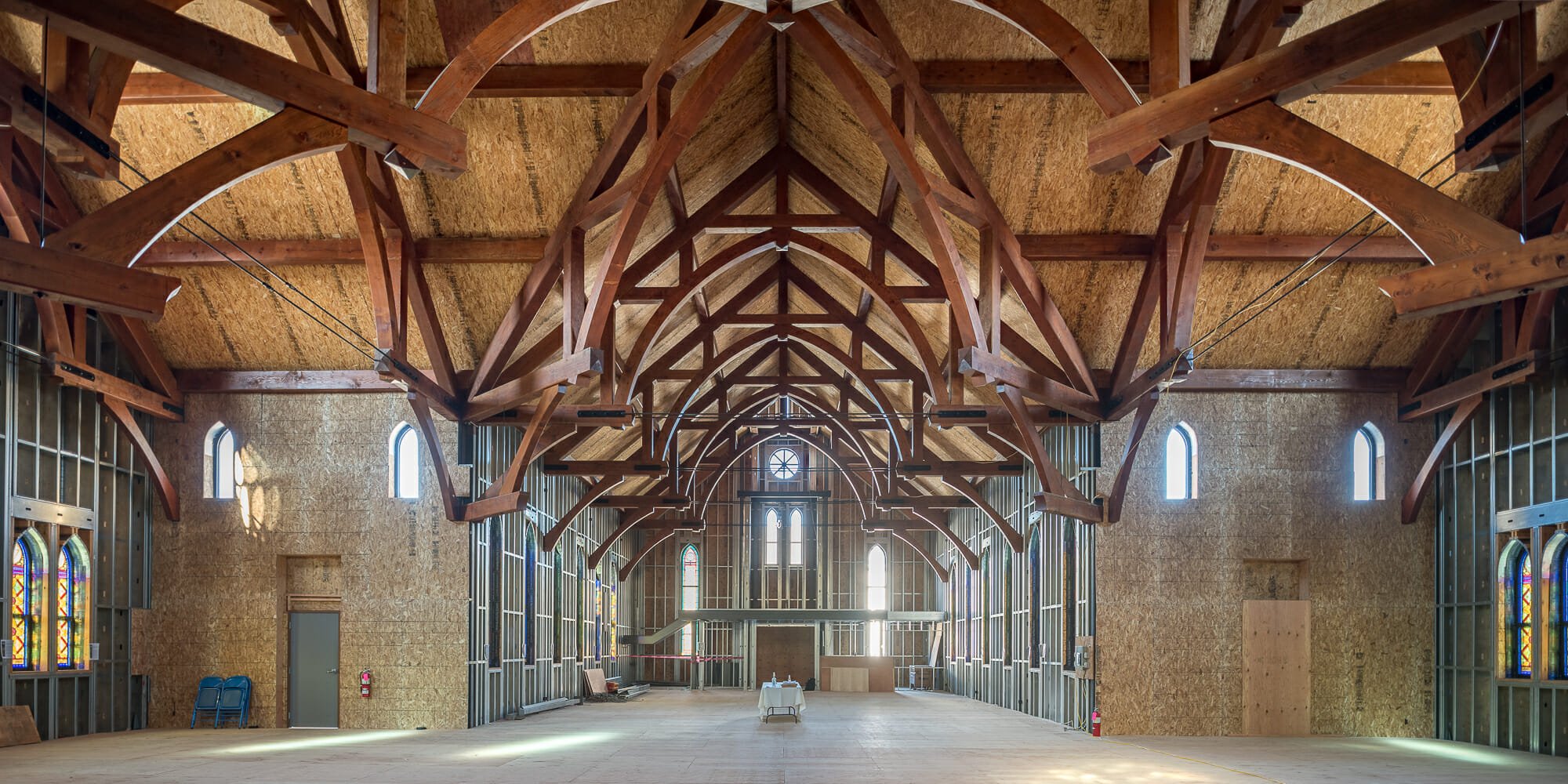 Trusses in St. Michael's Church