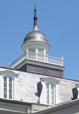 Finished Restoration of a historic cupola at Presbytere Museum in New Orleans, LA