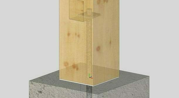 Can you Pour Concrete Around a Timber Post?