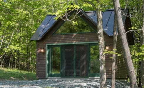 Exterior of the Ox Hill Barn Workout Room