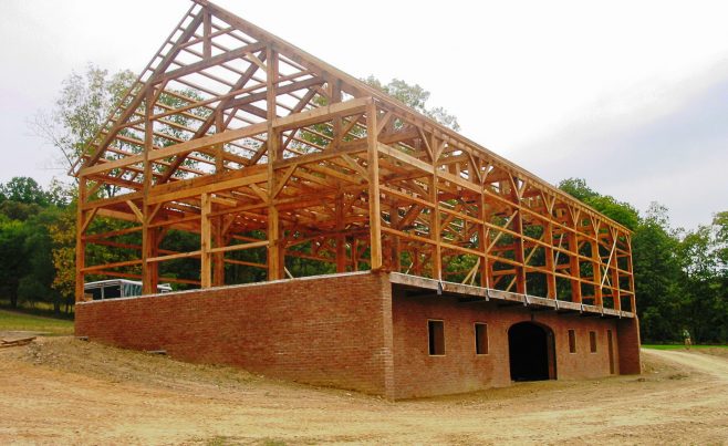 Oak Post & Beam Barn