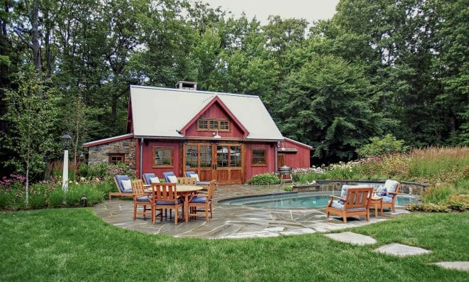 Garden Cottage Pool house in New Jersey