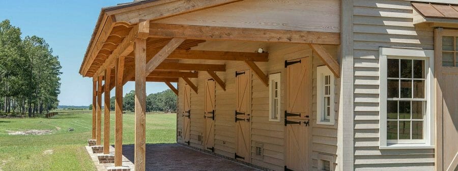 The Pole Barn vs The Timber Frame Barn