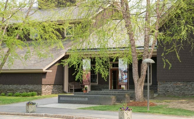 Exterior of the Billings Farm Education Center in VT