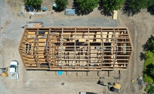 Paul Barn Napa California Barn and Recreation Center Construction Progress