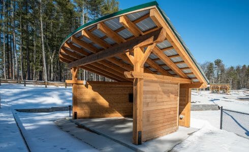 Camp Foster is a youth camp operated by the Boys and Girls Club of Manchester, NH and features a family hall, pavilions, and a pool house.