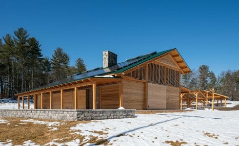 Camp Foster is a youth camp operated by the Boys and Girls Club of Manchester, NH and features a family hall, pavilions, and a pool house.