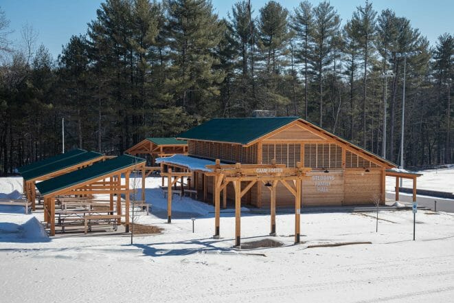 Camp Foster is a youth camp operated by the Boys and Girls Club of Manchester, NH and features a family hall, pavilions, and a pool house.